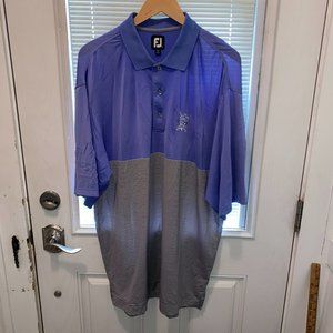Footjoy Golf Shirt Mens‎ XL Performance Stretch Wicking Elyria Country Club Ohio